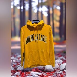 LARGE VINTAGE American Eagle Outfitters UNISEX PERFECT CONDITION HOODIE